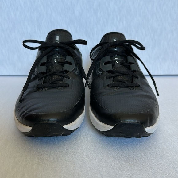 NIKE Infinity Pro 2 Men\'s Golf Shoes DJ5593-015  Black and White Lace Up Size 14 main image 10